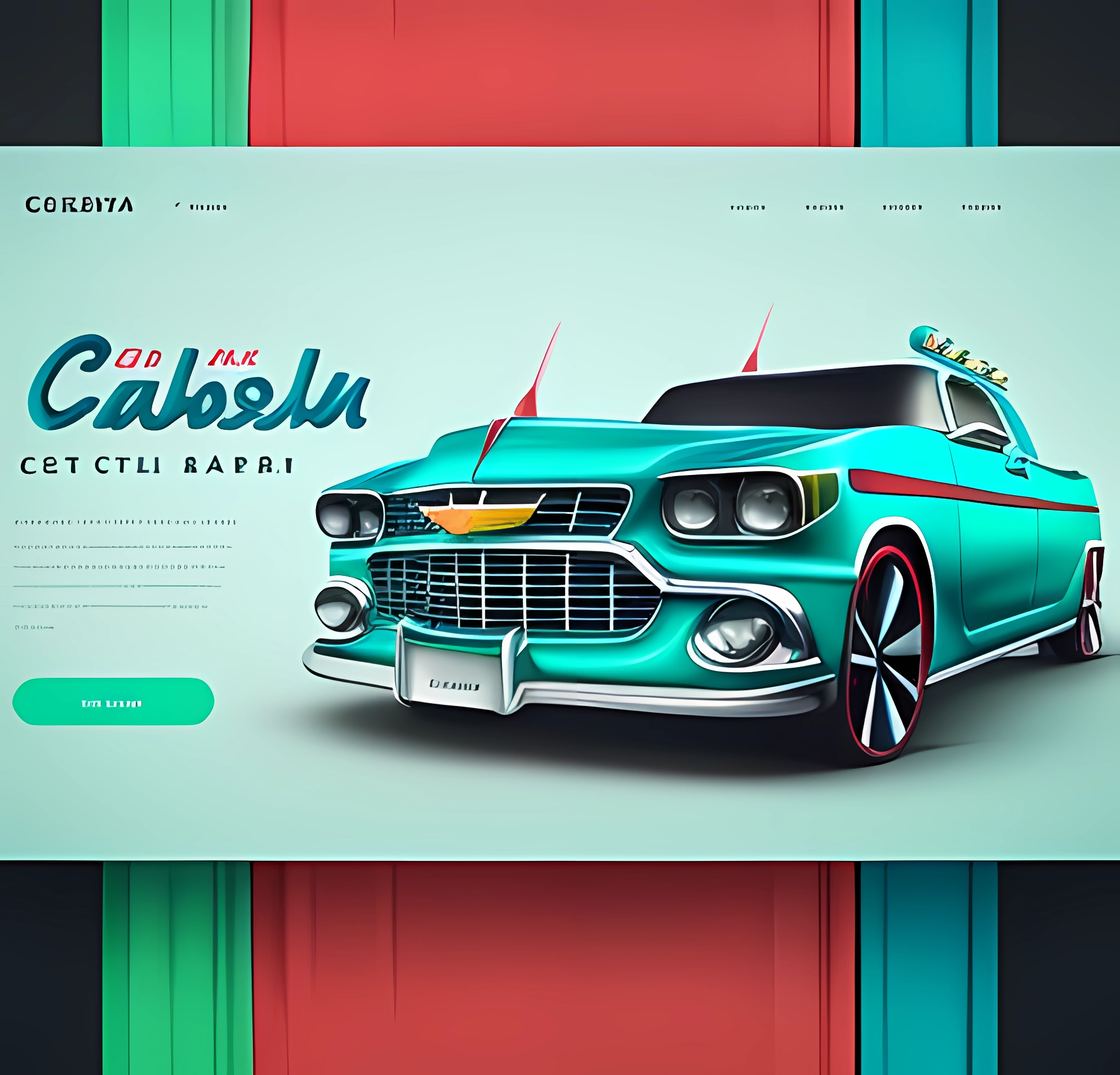 Custom dealership website design displaying new vehicle special offers prominently.