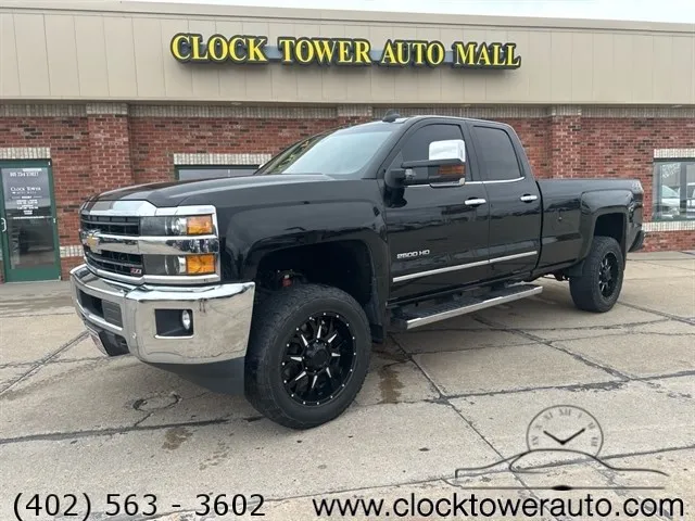 2018 Chevrolet Silverado  Silverado in front of used car dealership