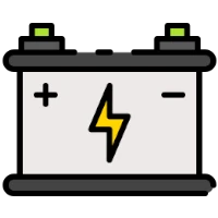Icon of a document with a checkmark representing credit approval
